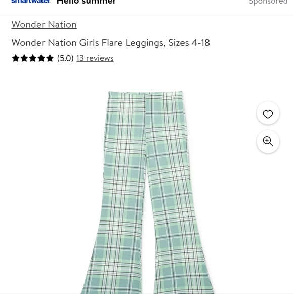 2 pairs of girls 7-8 flared pants!! These are SO cute - Picture 7 of 10